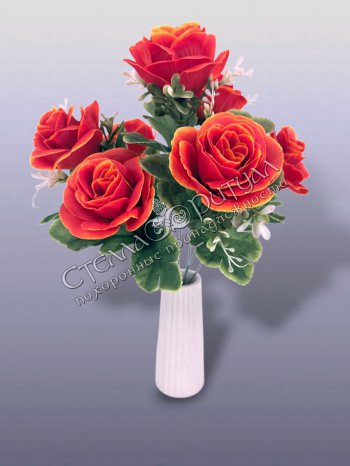 Букет Розы "Фрайя" оптом в магазине ритуальных товаров