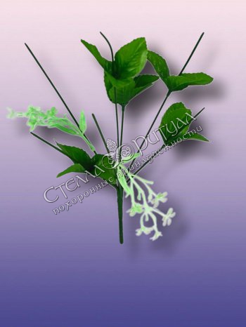 Подбукетник Вишня с добавками (7 голов) оптом в магазине ритуальных товаров