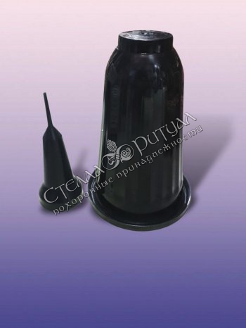 Ваза со штырем оптом в магазине ритуальных товаров