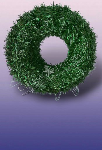 Фон для венка "Колесо" большое оптом в магазине ритуальных товаров