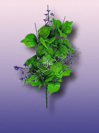 Подбукетник Розы с сиреневыми добавками (12 голов) оптом в магазине ритуальных товаров