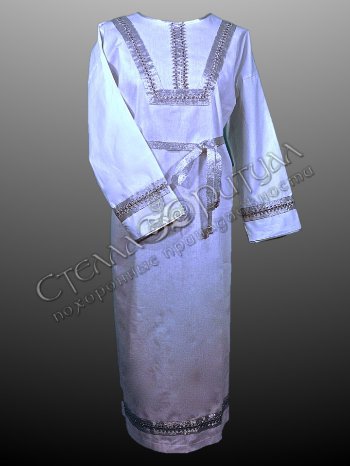 Платье с металлизированной отделкой оптом в магазине ритуальных товаров