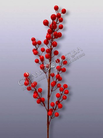 Ветка Ягоды средние (90 см) оптом в магазине ритуальных товаров
