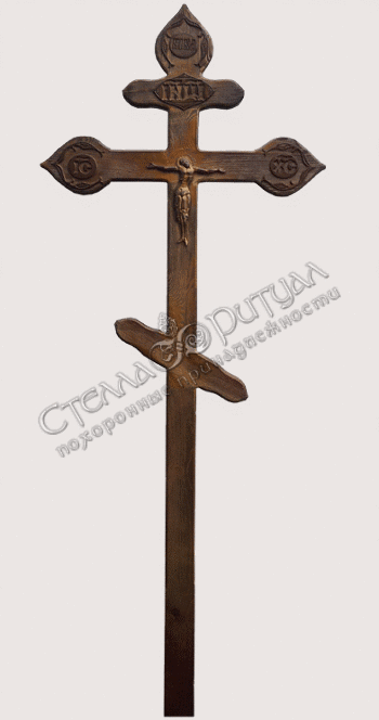 Крест "Античный" (высота 220 см) оптом в магазине ритуальных товаров
