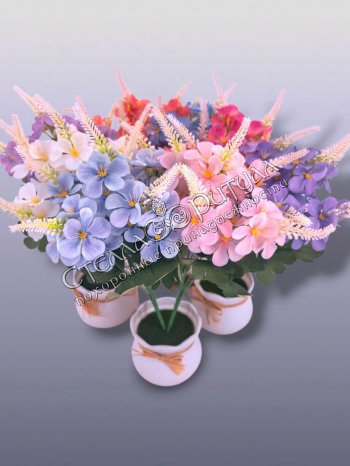 Букет Мелкоцвета № 11 оптом в магазине ритуальных товаров