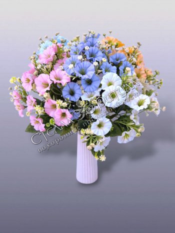 Букет Мелкоцвета № 18 оптом в магазине ритуальных товаров