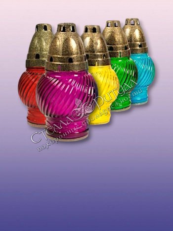 Лампада заливная оптом в магазине ритуальных товаров