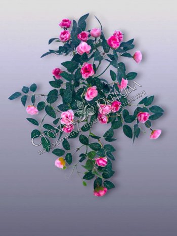 Лиана "Кустовые розочки" оптом в магазине ритуальных товаров