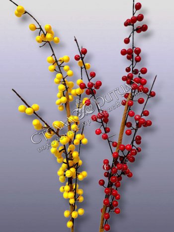 Ветка Ягоды мелкие (90 см) оптом в магазине ритуальных товаров
