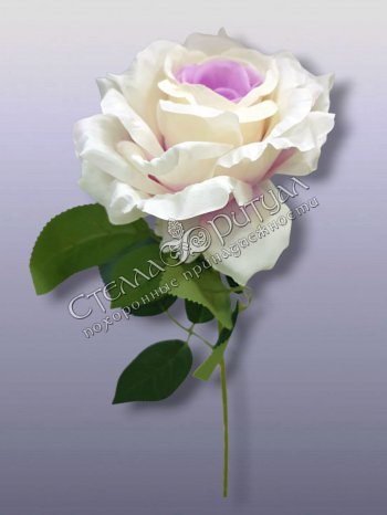 Цветок розы "ФЛАМЕНКО" (70 см) оптом в магазине ритуальных товаров